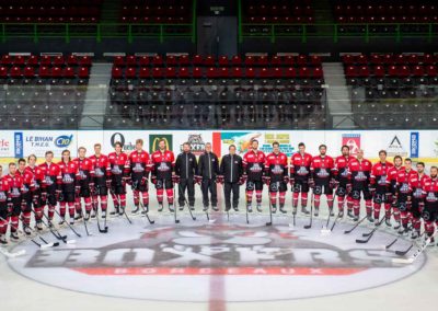 Hockey sur glace Boxers de Bordeaux Photo officielle d’équipe